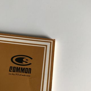 非売品 Common プロモーション リリックノート