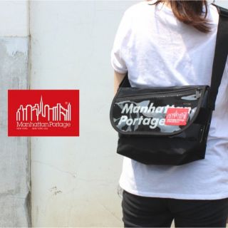 マンハッタンポーテージ(Manhattan Portage)のマンハッタンポーテージ  1605-JR-ENML BLK 新品未使用品(ショルダーバッグ)