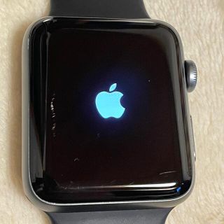 アップルウォッチ(Apple Watch)のApple Watch series2 （42mm）※傷、リュウズ不良あり(腕時計(デジタル))