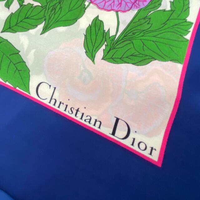 Christian Dior クリスチャン ディオール スカーフ 総花柄 華やか 1