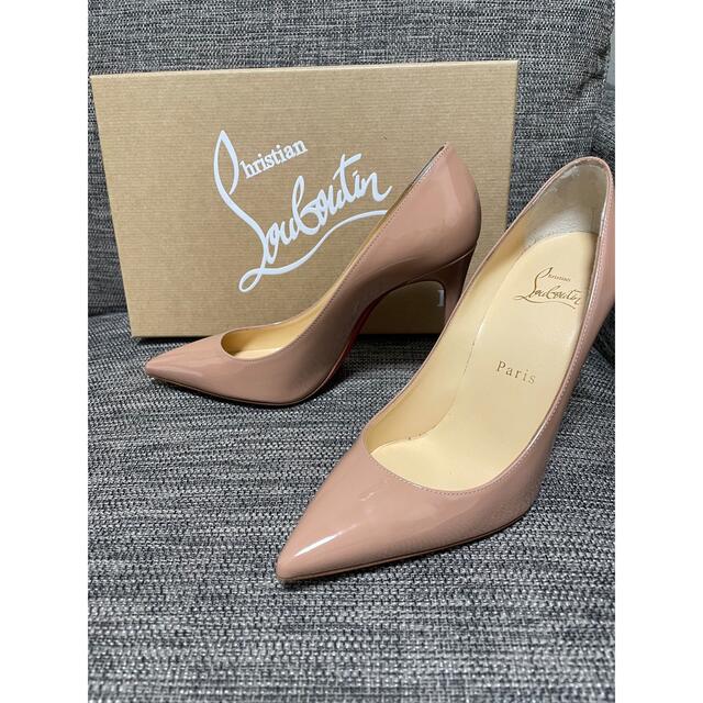 Cindy様専用 値下げ ルブタン 正規品ベージュパンプス Louboutine 最も