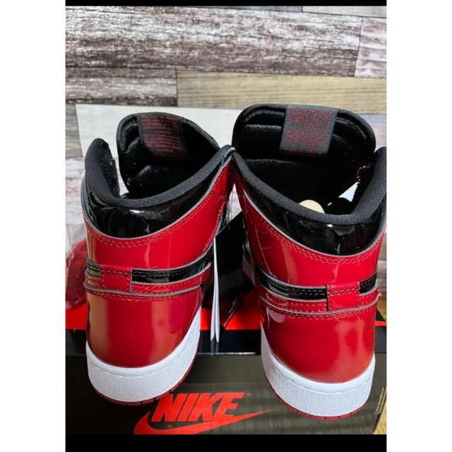 nike air jordan1 patent bred 27㎝ 新品未使用