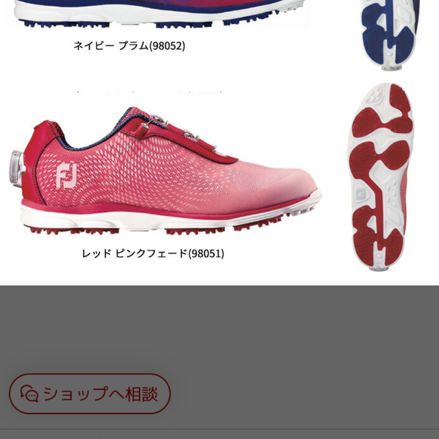 FootJoy(フットジョイ)のフットジョイ　23.5cm ゴルフシューズ　レディース スポーツ/アウトドアのゴルフ(シューズ)の商品写真