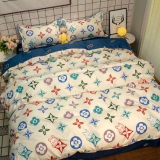 コットン　タイプ　ベッドシーツ　4セット　cotton type bedding(シーツ/カバー)