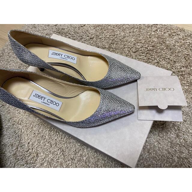 Jimmy Choo Romy 60 グリッター パンプス