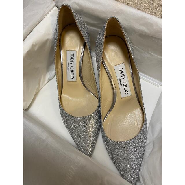 Jimmy Choo Romy 60 グリッター パンプス