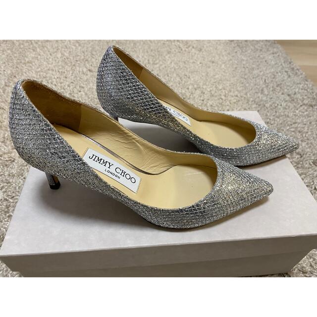 Jimmy Choo Romy 60 グリッター パンプス