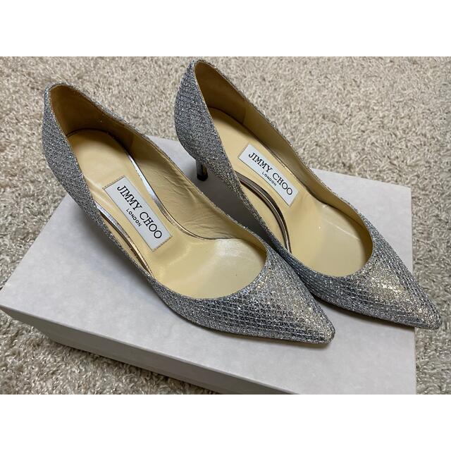 Jimmy Choo Romy 60 グリッター パンプス