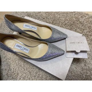 ジミーチュウ(JIMMY CHOO)のJimmy Choo Romy 60 グリッター パンプス(ハイヒール/パンプス)