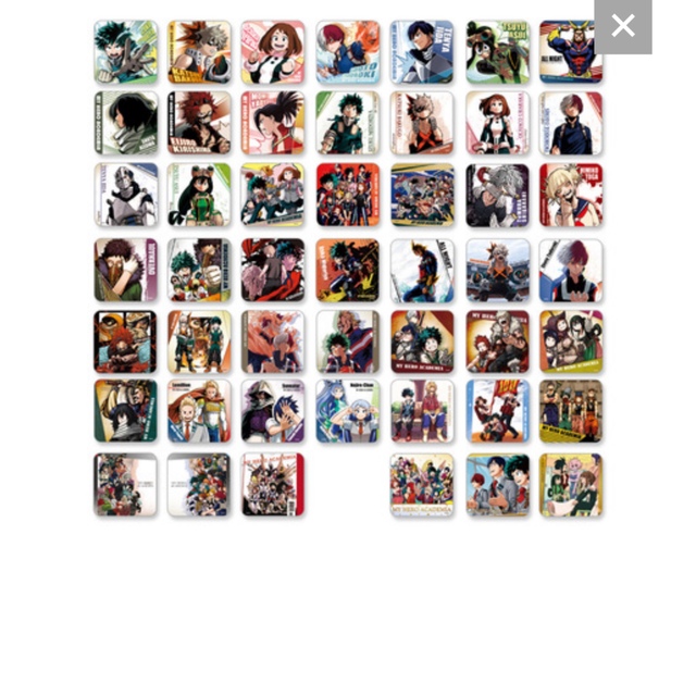 僕のヒーローアカデミア ヒロアカ アートコースター WJ50周年展 僕のヒーローアカデミア ヒロアカ アートコースター WJ50周年展