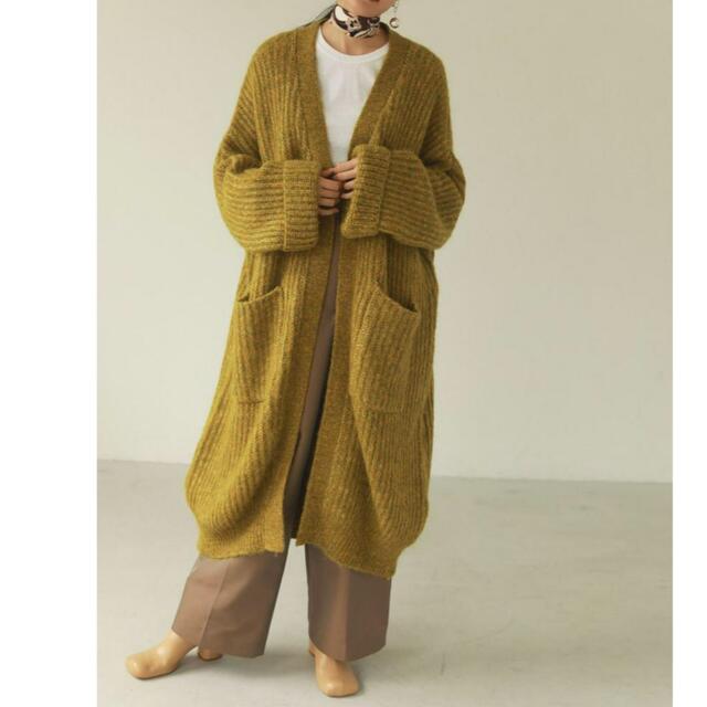 TODAYFUL(トゥデイフル)のTODAYFUL(トゥデイフル) "Lowgauge Knit Gown" レディースのトップス(カーディガン)の商品写真