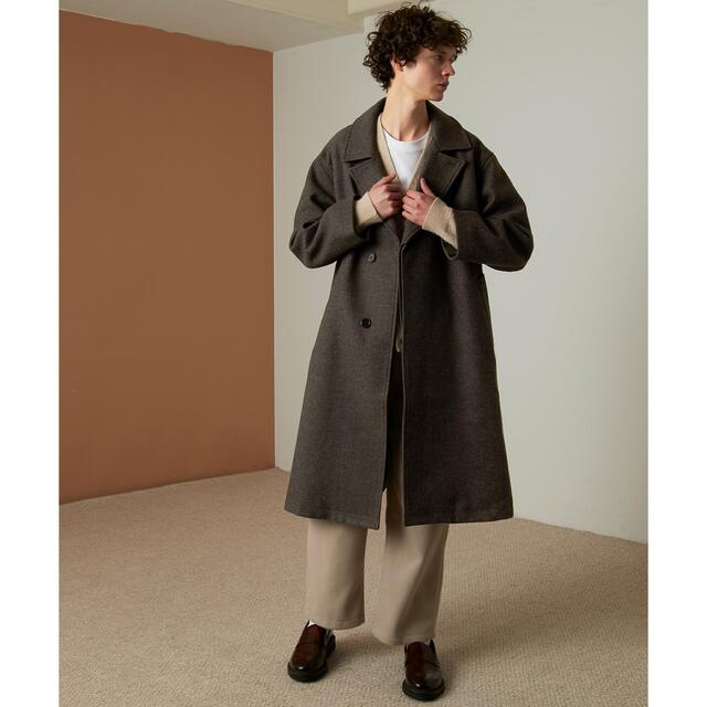 HARE - EMMA CLOTHES ビーバーメルトン ロングチェスターコートの通販