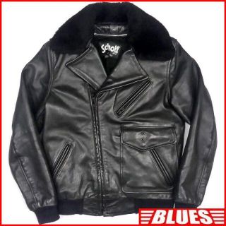 ライダースジャケット 革 メンズ XXL ショット Schott 黒 JJ195