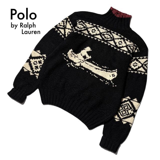 POLO RALPH LAUREN - ポロラルフローレン ハイネックセーター コットン