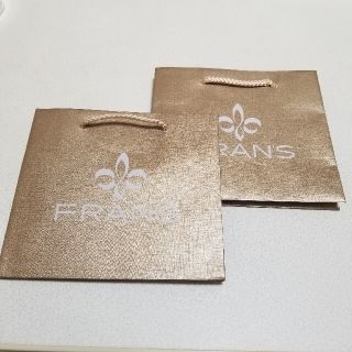 FRAN'S　ショップ袋　紙袋　2枚セット(ショップ袋)