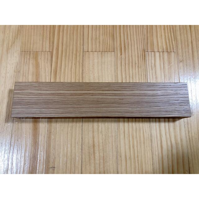 MUJI (無印良品)(ムジルシリョウヒン)の無印良品 壁に付けられる家具 長押44cm＋コーナー棚 オーク材 インテリア/住まい/日用品の収納家具(棚/ラック/タンス)の商品写真