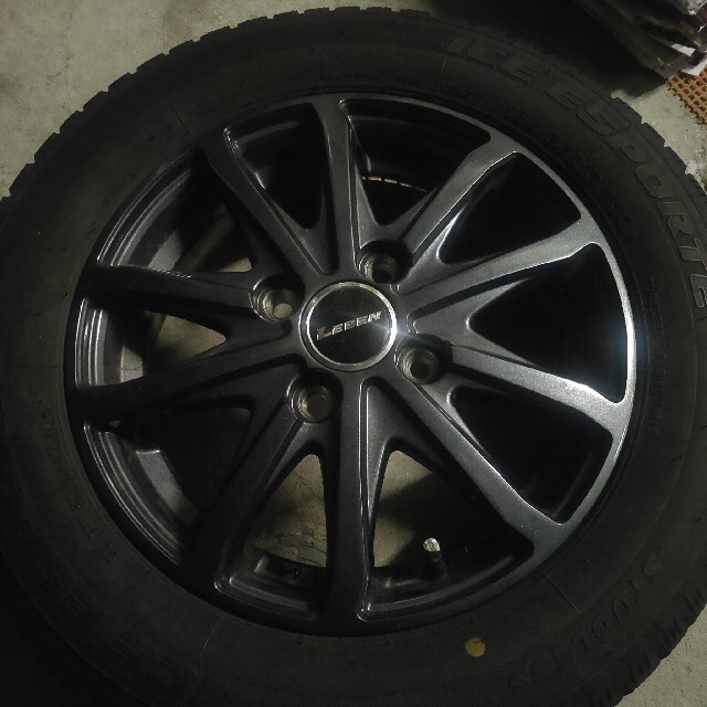 送料込み【中古品】スタッドレスタイヤ 155/65R13 4本セットの通販 by