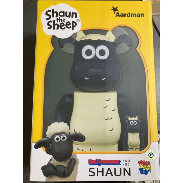 MEDICOM TOY(メディコムトイ)のBE@RBRICK Shaun 100％ & 400％ エンタメ/ホビーのフィギュア(その他)の商品写真