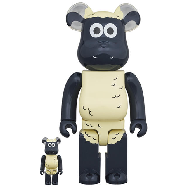 MEDICOM TOY(メディコムトイ)のBE@RBRICK Shaun 100％ & 400％ エンタメ/ホビーのフィギュア(その他)の商品写真