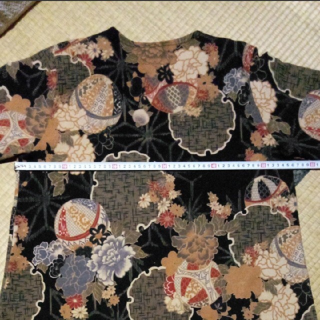 和柄、チュニック、Tシャツ レディースのトップス(シャツ/ブラウス(長袖/七分))の商品写真