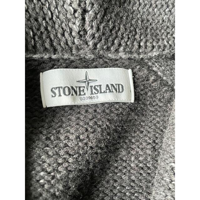 STONE ISLAND(ストーンアイランド)のSTONE ISLAND ストーンアイランド ショールカラー ニットカーディガン メンズのトップス(カーディガン)の商品写真