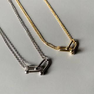 アリシアスタン(ALEXIA STAM)のDouble link necklace silver No.767(ネックレス)