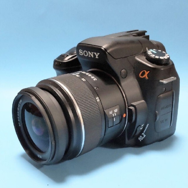 SONY α200 DSLR-A200【動作確認済】★レンズセット★美品★30コマファインダー形式