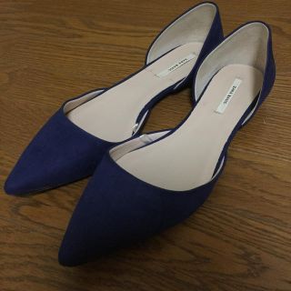 ザラ(ZARA)のZara ザラベーシックコレクションフラットシューズパンプス24cm(ハイヒール/パンプス)