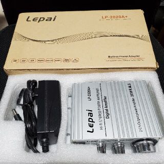 Lepai LP-2020A+ デジタルアンプ ACアダプタ付き(アンプ)