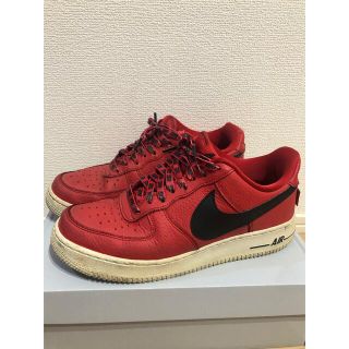 ナイキ(NIKE)のナイキ エアフォース1 ロー NBA ユニバーシティレッド(スニーカー)