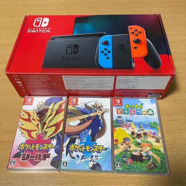 Nintendo Switch ＋ポケモン×2&あつもり