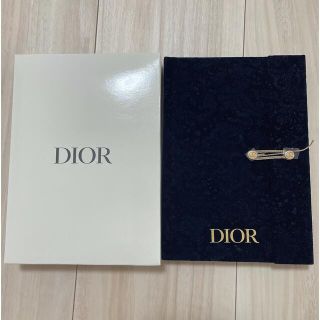 ディオール(Dior)のDIOR ノベルティ　ホリデー　ノートブック(ノート/メモ帳/ふせん)