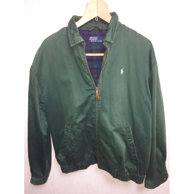 国産新作 POLO RALPH LAUREN - ラルフローレン スウィングトップ 緑
