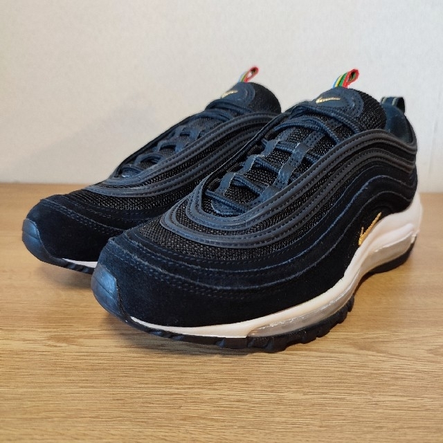 NIKE ナイキ AIR MAX 97 QS エア マックス クイックストライク オリンピックパック スニーカー ブラック系 27cm