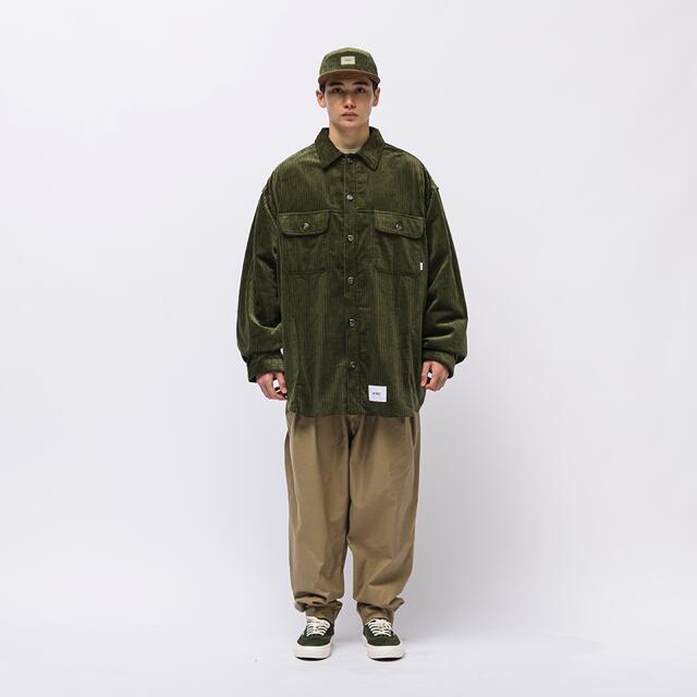 M WTAPS WCPO / LS / COTTON. CORDUROY 黒