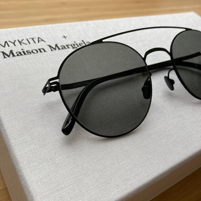 新品 定価6.9万 MYKITA + Maison Margiela サングラスブラックダークグレーサイズ