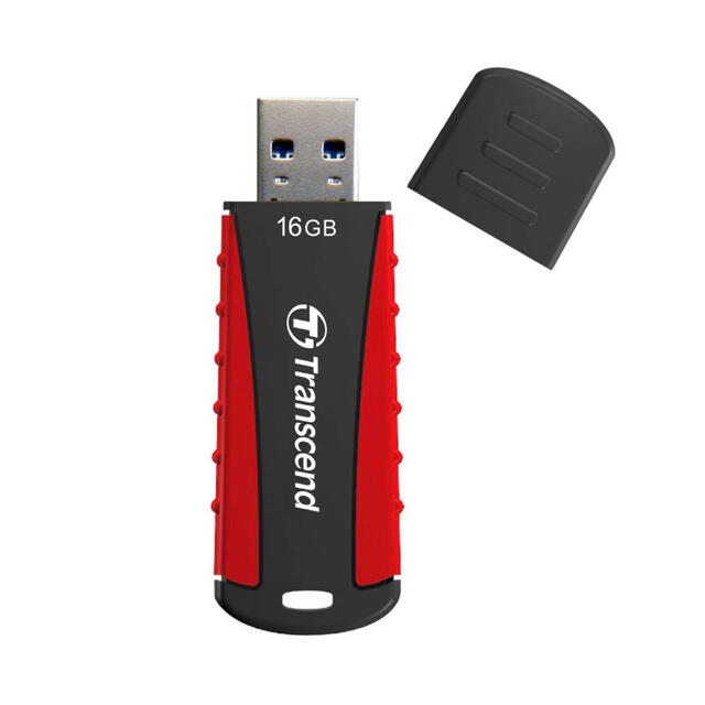 Transcend(トランセンド)の【2個セット】トランセンド USB3.0メモリ16GB TS16GJF810 スマホ/家電/カメラのPC/タブレット(PC周辺機器)の商品写真