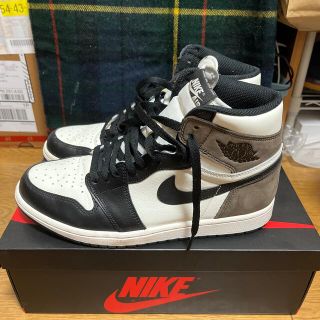 ナイキ(NIKE)のNIKE AIR JORDAN 1 DARK MOCHA 28 US10(スニーカー)