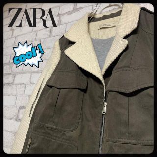 ザラ(ZARA)の【めぐ様専用】ZARA ザラ/デザインダブルライダースジャケット ツイード レア(ライダースジャケット)