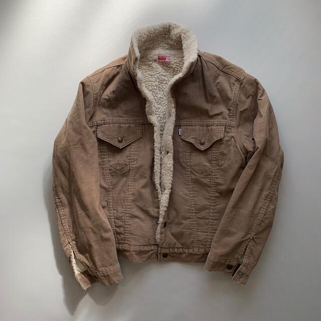 【70s】Levi'sリーバイス70605　USA製　ボアコーデュロイ　BIGE