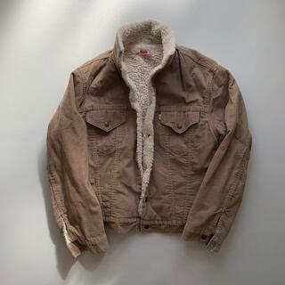 リーバイス(Levi's)の【70s】Levi'sリーバイス70605　USA製　ボアコーデュロイ　BIGE(Gジャン/デニムジャケット)