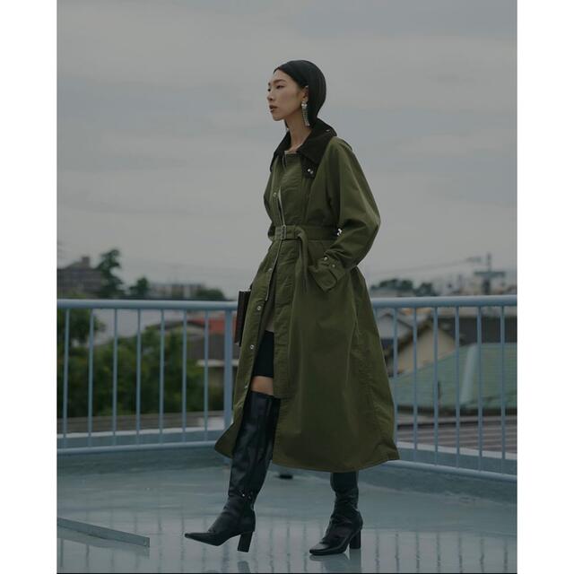 アメリヴィンテージ　CORDUROY COLLAR MILITARY COAT