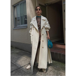 Ameri VINTAGE - SUPERIOR FLARE TRENCH COATの通販 by ...