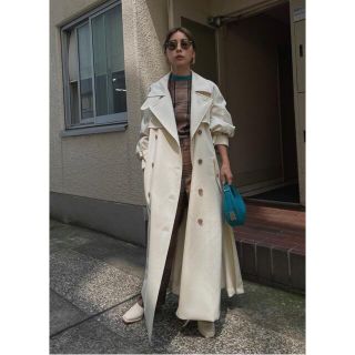 Ameri VINTAGE - SUPERIOR FLARE TRENCH COATの通販 by ...