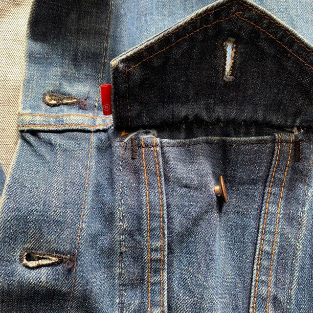 Levi's(リーバイス)の【70s】LEVI’S リーバイス70505　USA ケアタグ　サークルR　44 メンズのジャケット/アウター(Gジャン/デニムジャケット)の商品写真