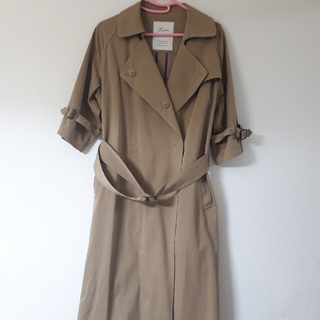 L'Appartement DEUXIEME CLASSE(アパルトモンドゥーズィエムクラス)のタグ付き未使用、LYRIA Femme Coat レディースのジャケット/アウター(トレンチコート)の商品写真