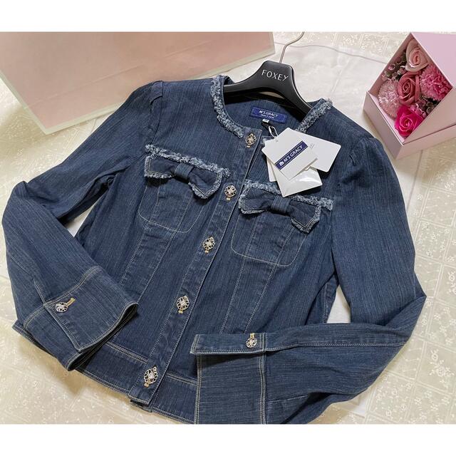 エムズグレイシー デニム ジャケット M'S GRACY♡ルネフォクシー好きな