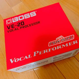 ボス(BOSS)のBOSS VE-20 VOCAL PROCESSOR (エフェクター)