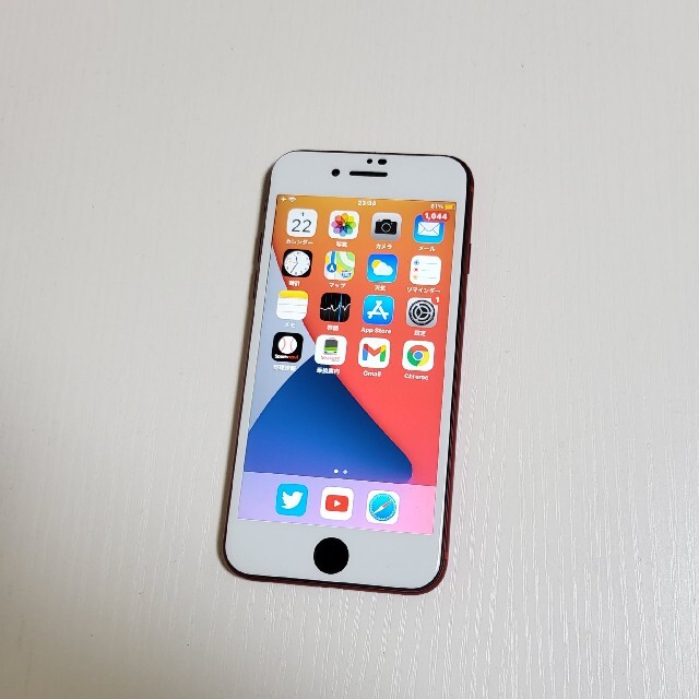 IPhone8 PRODUCT RED 64GB Simフリー 本体のみ - スマートフォン本体