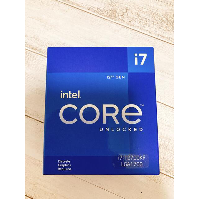 Intel CPU Core i7 12700KF 第12世代 インテル CPULGA1700